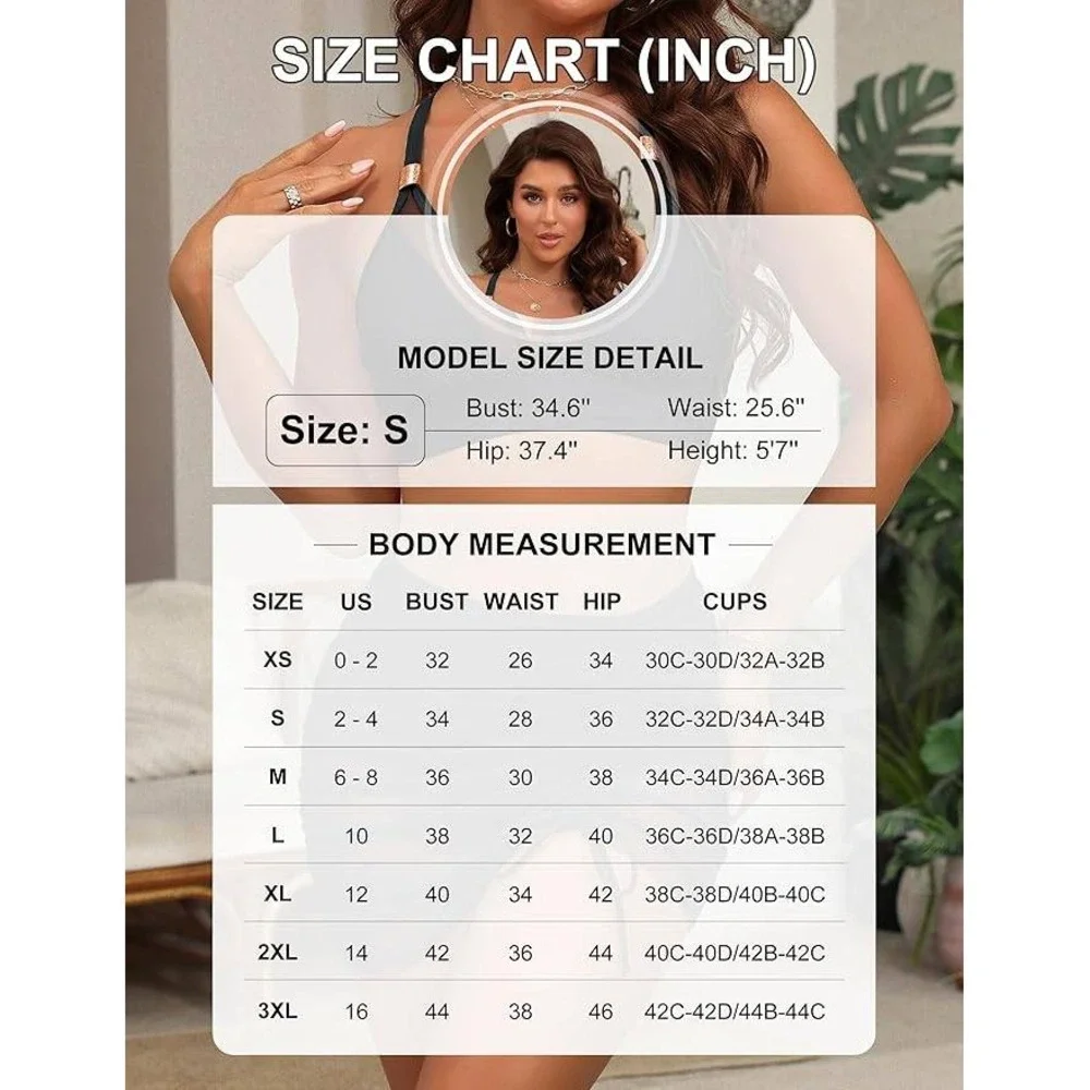MSRP $41 Blooming Jelly Women's S High Waisted Bikini Set Two Piece Tummy - Picture 3 of 6